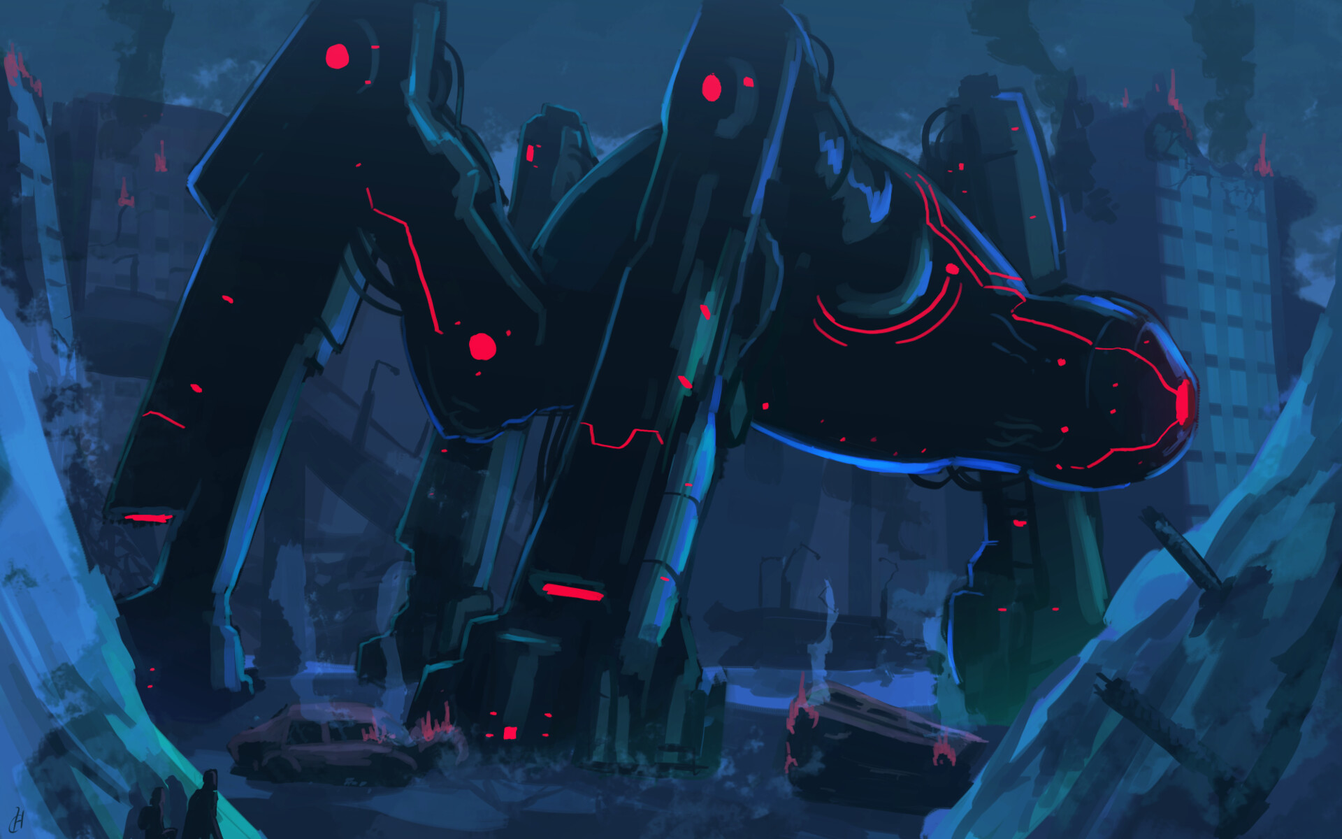 ArtStation - Apocalyptic Robot