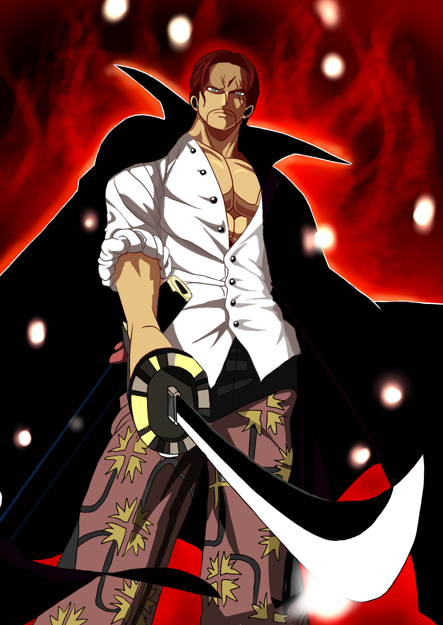 ArtStation RedHaired Shanks!