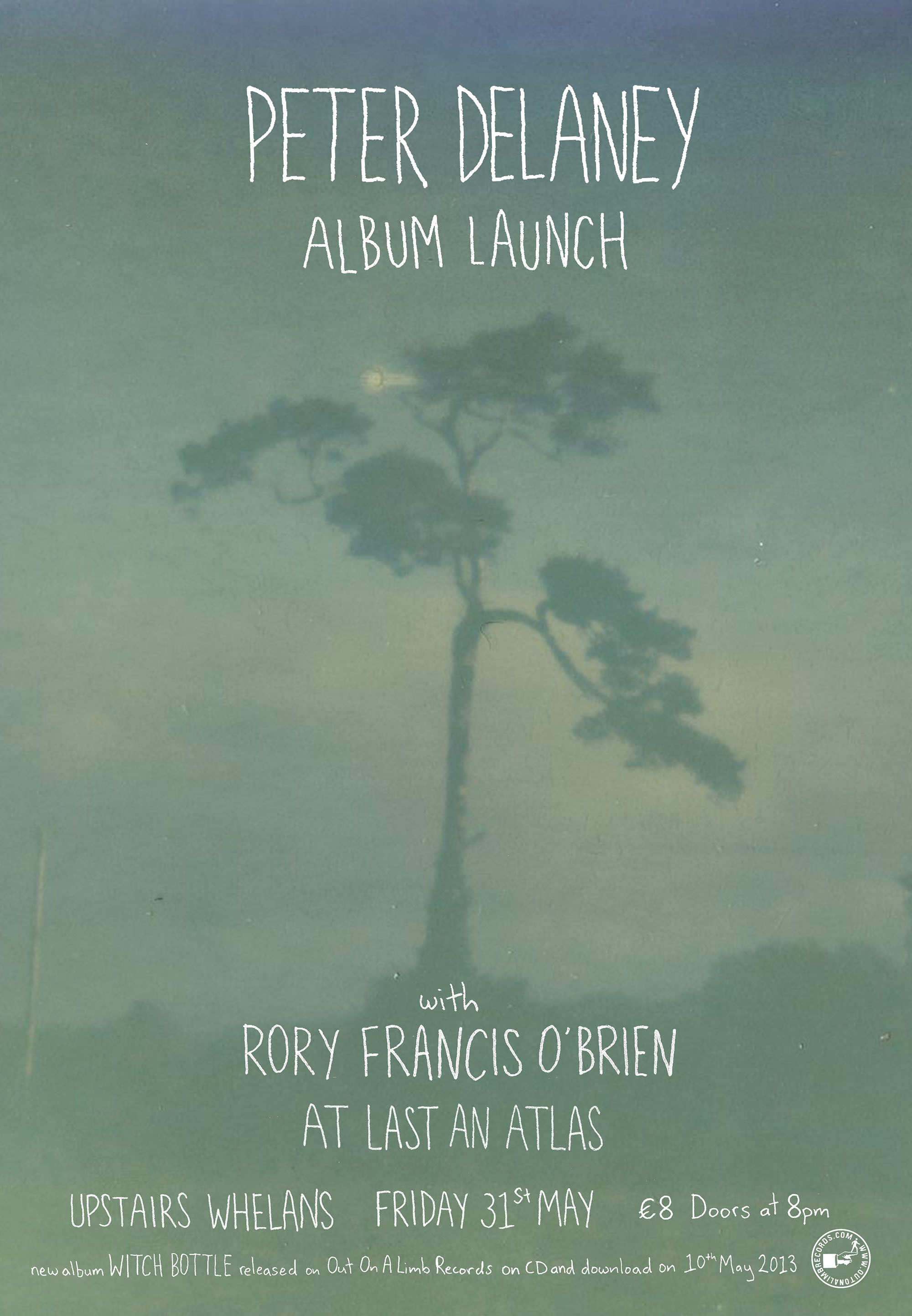 Poster for the launch of the album.