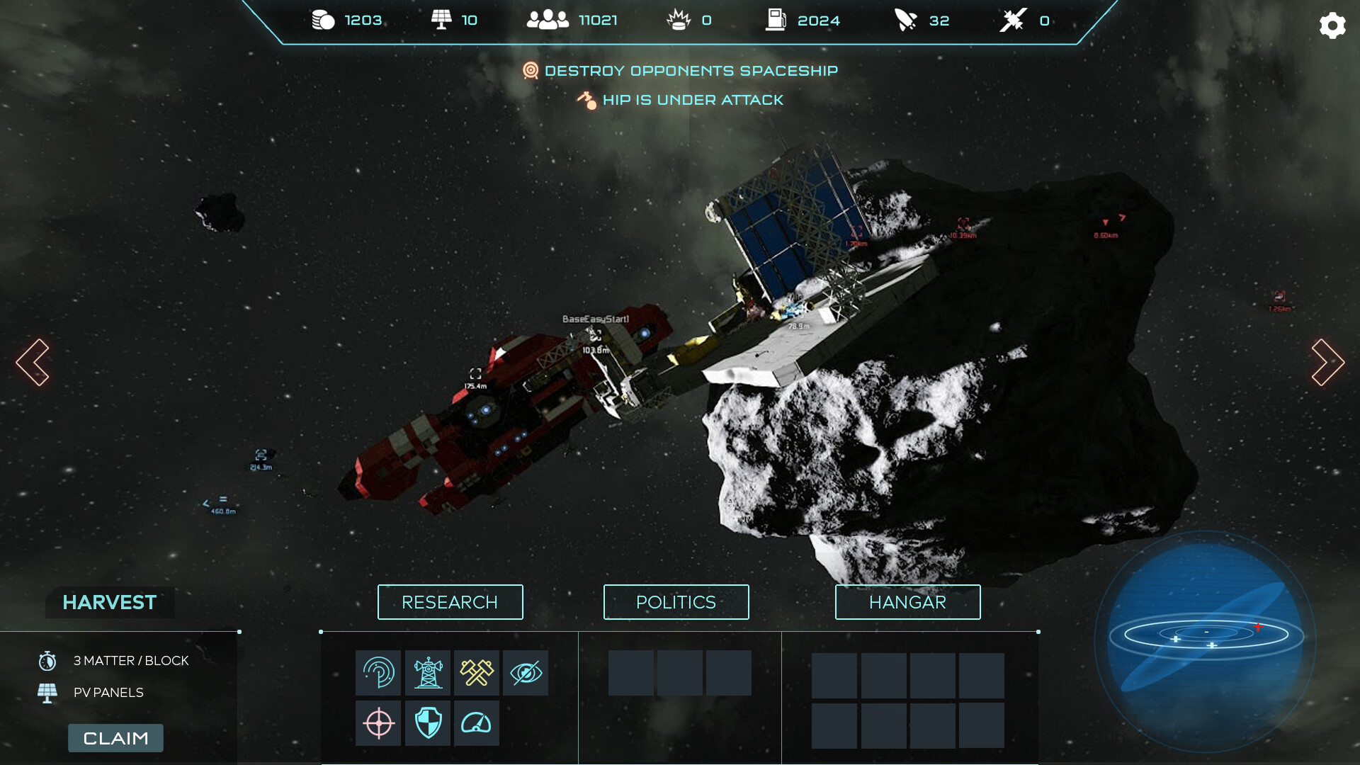 ArtStation Space Game UI