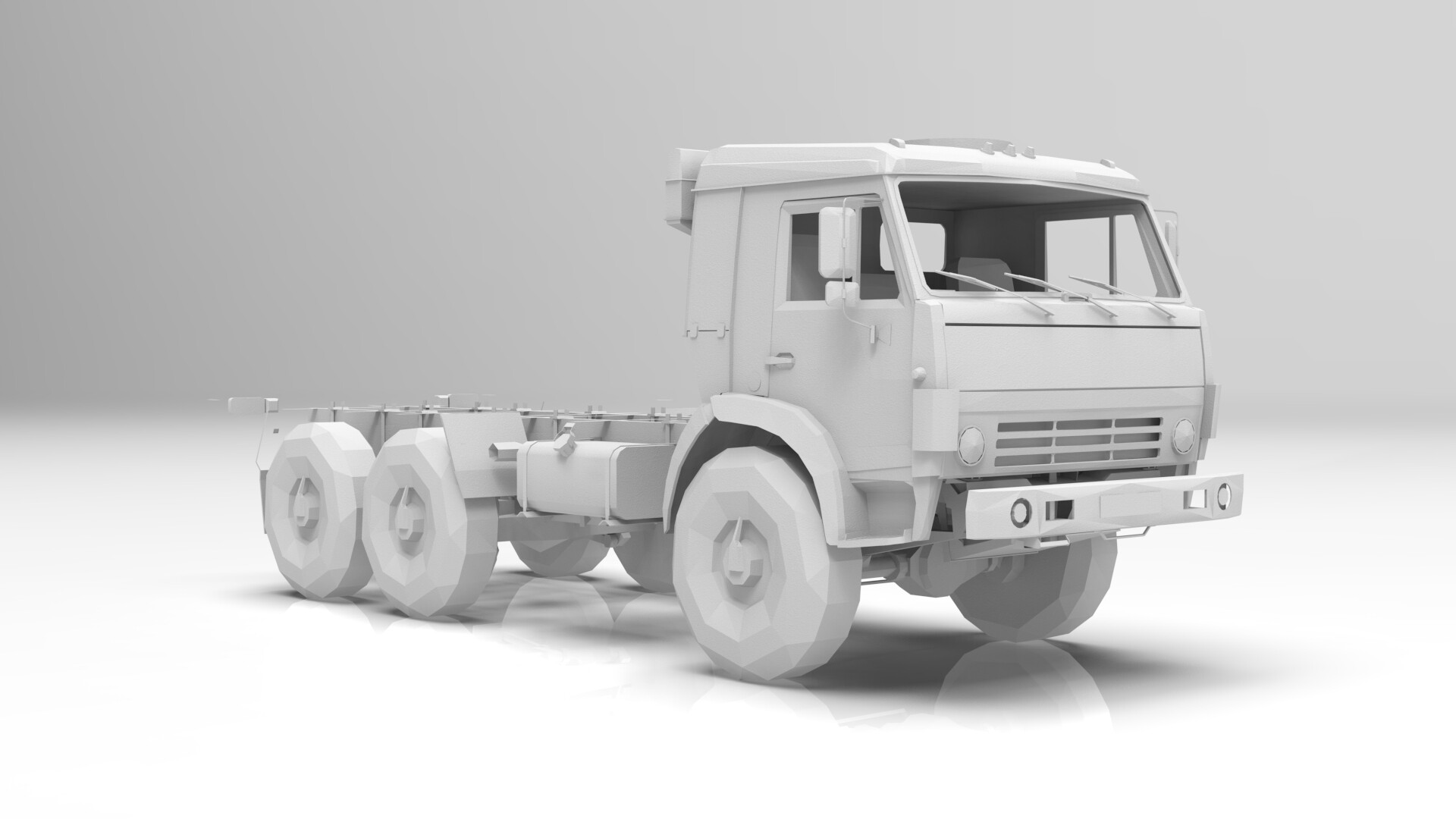 КАМАЗ 94501 3d модель