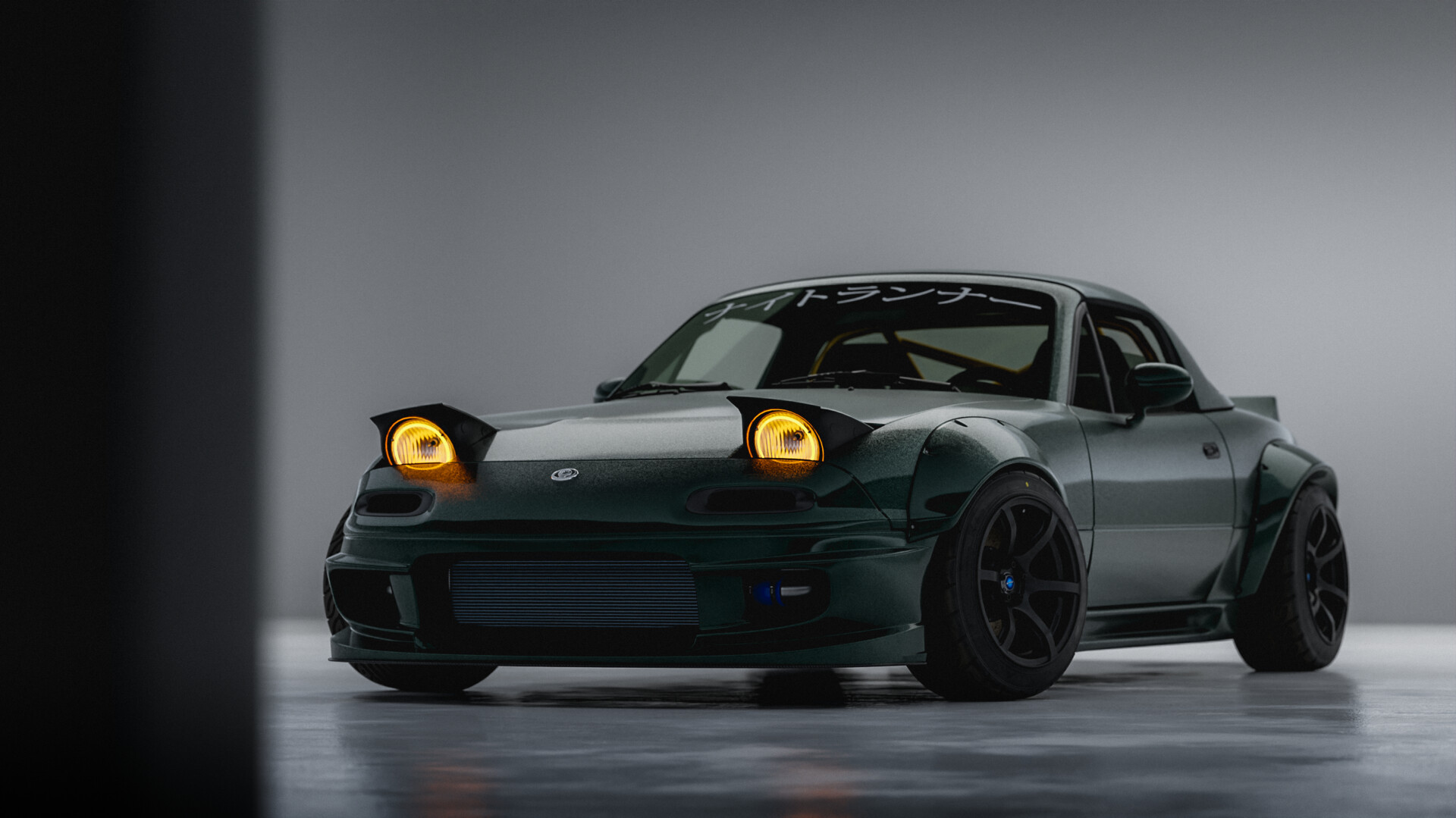 MX 5 Miata wide Fenders Wallpaper