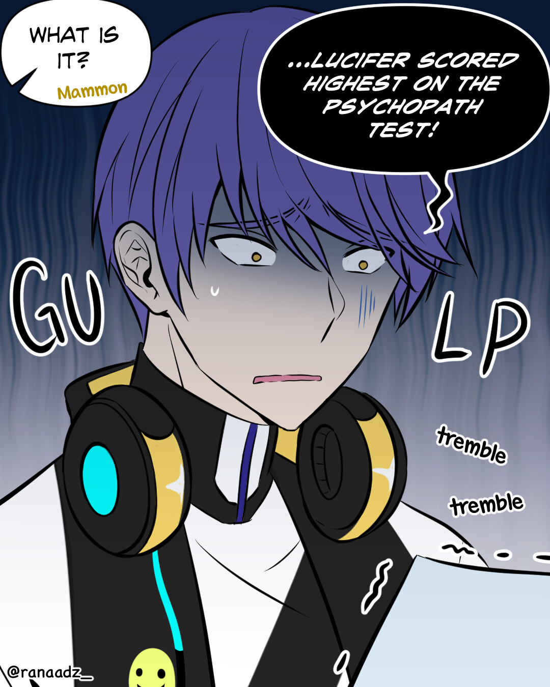 ArtStation Obey Me Answering Question