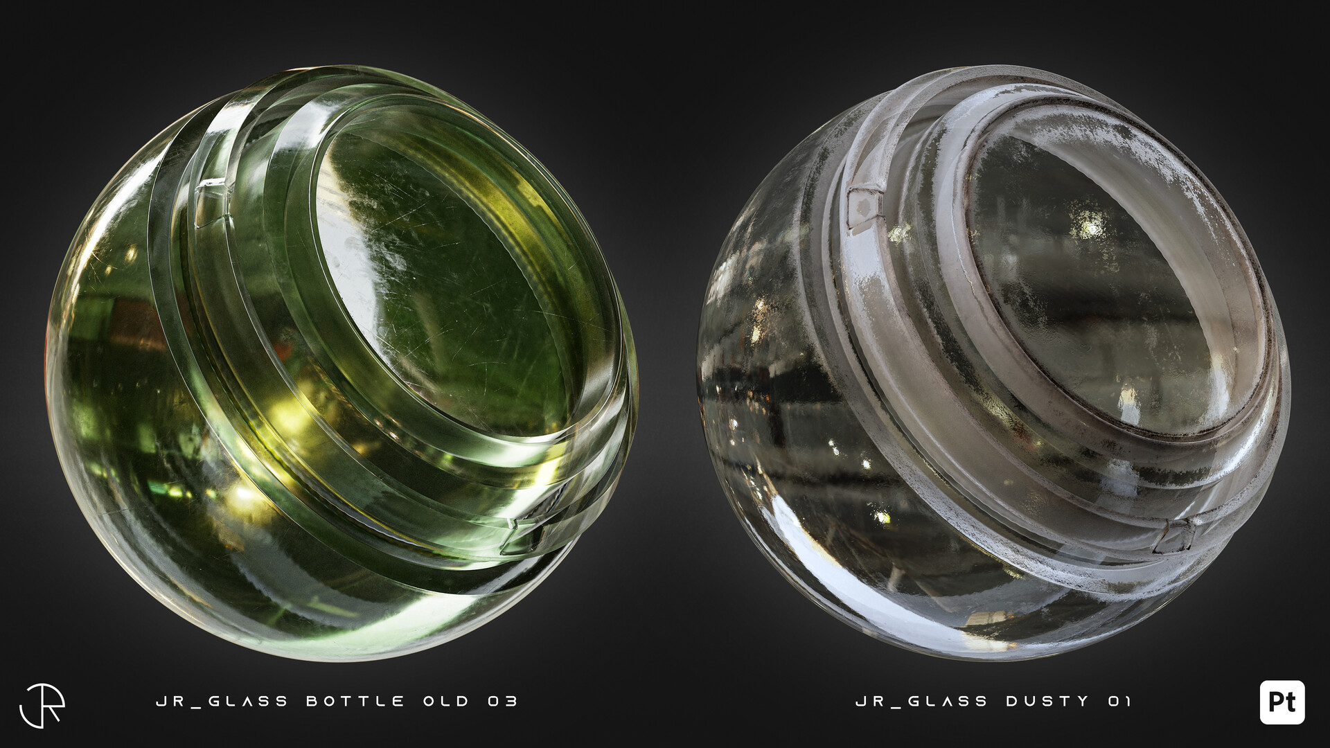 Javad rajabzade glass smart materials for substance 3d painter