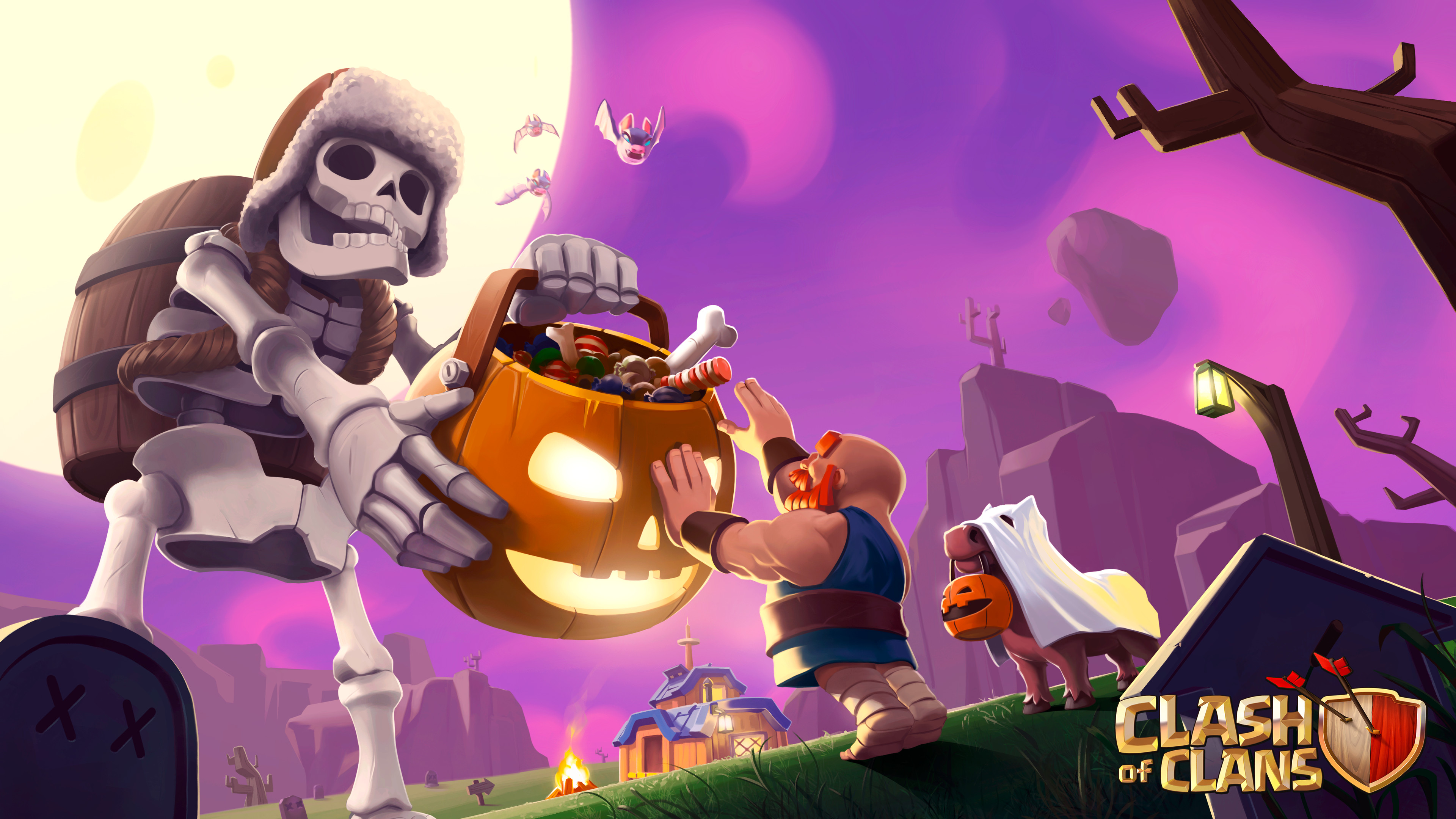 Bruno Moretti Clash of Clans Halloween Clan Games