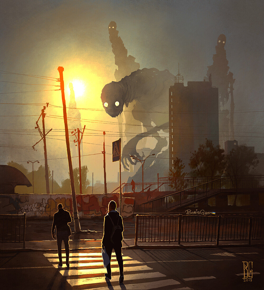 Curiosity by Boris Groh : r/SympatheticMonsters