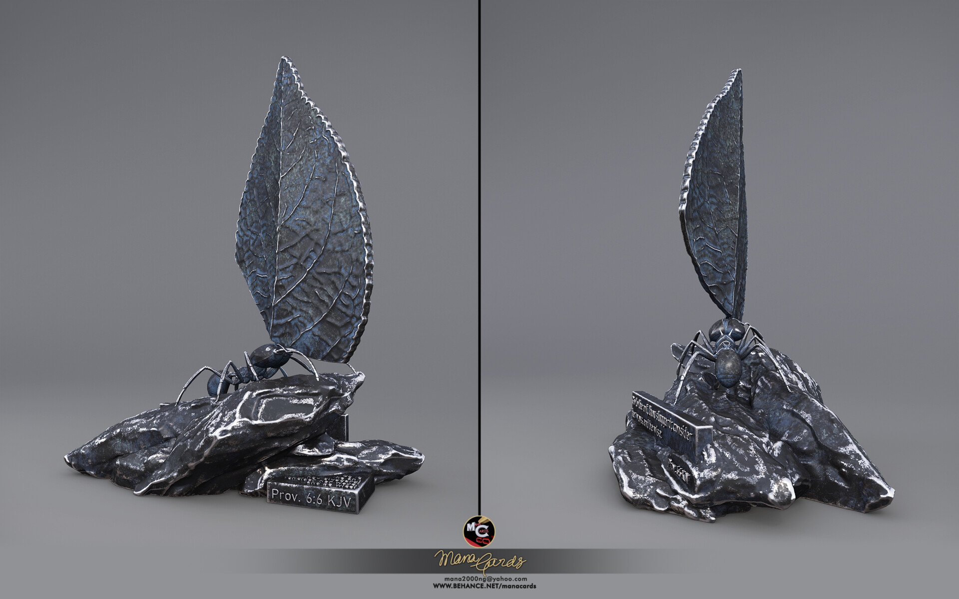 Maxwell Udoji 3d sculpt viz (gospel inspired)