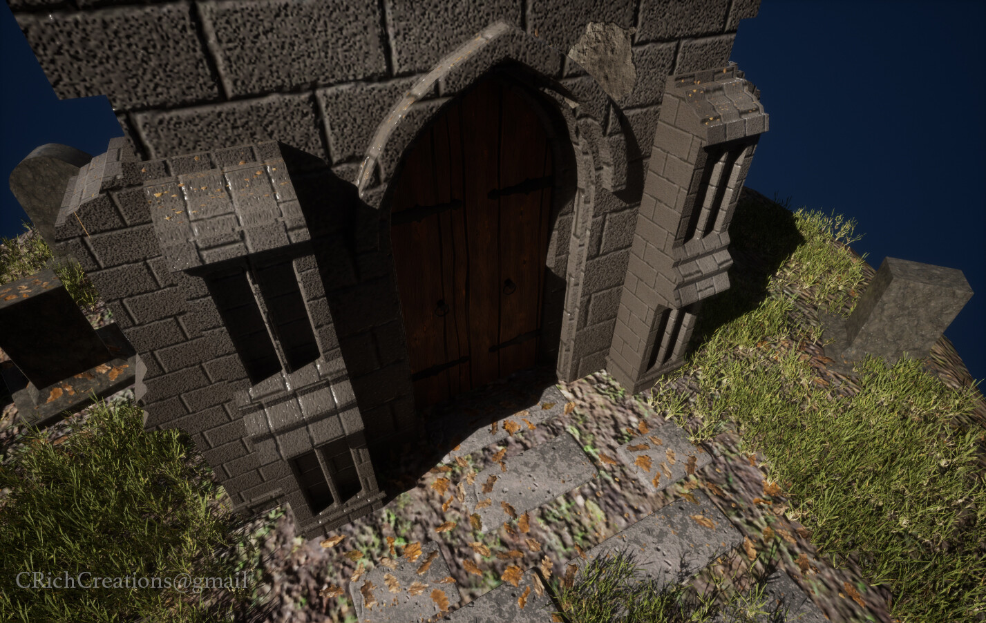 Cliff Rich - Mausoleum Diorama