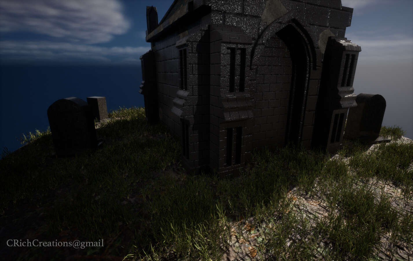 Cliff Rich - Mausoleum Diorama