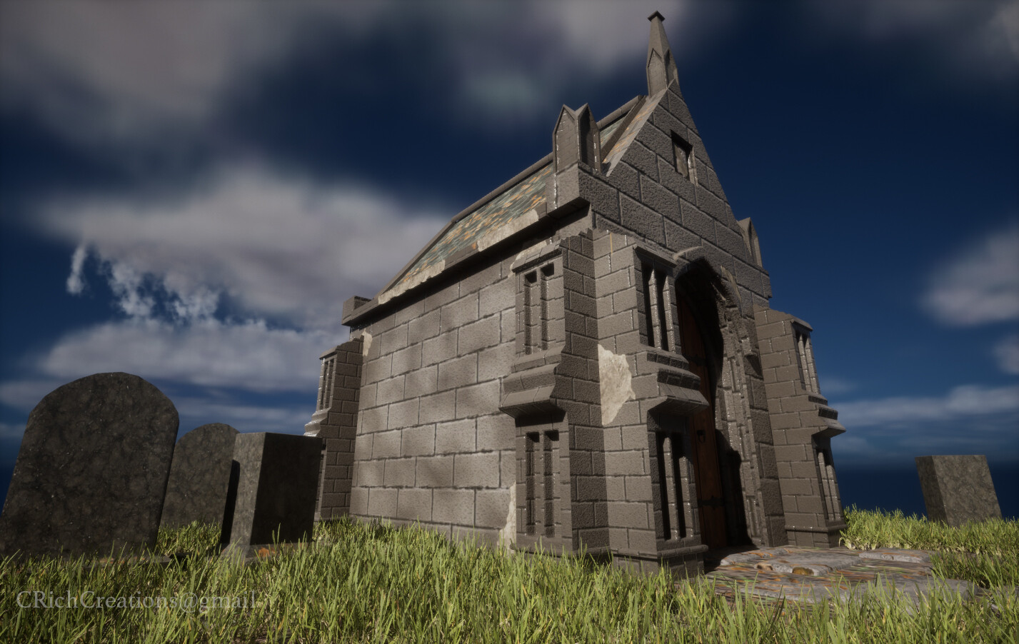 Cliff Rich - Mausoleum Diorama