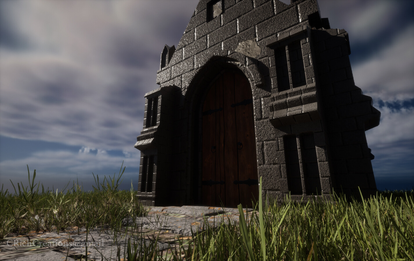 Cliff Rich - Mausoleum Diorama