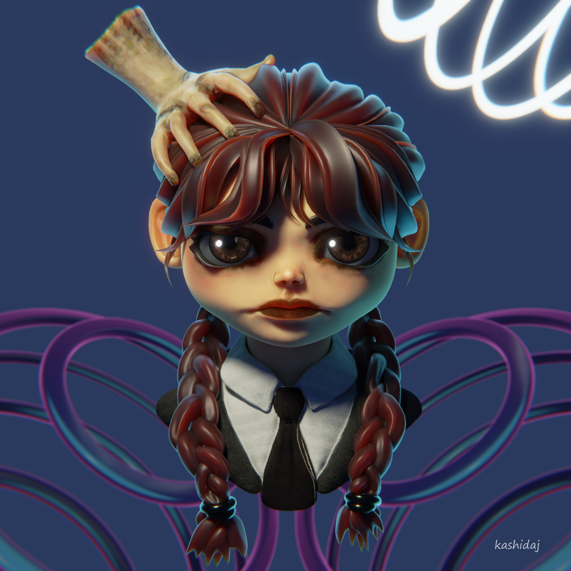 ArtStation - Wednesday Addams