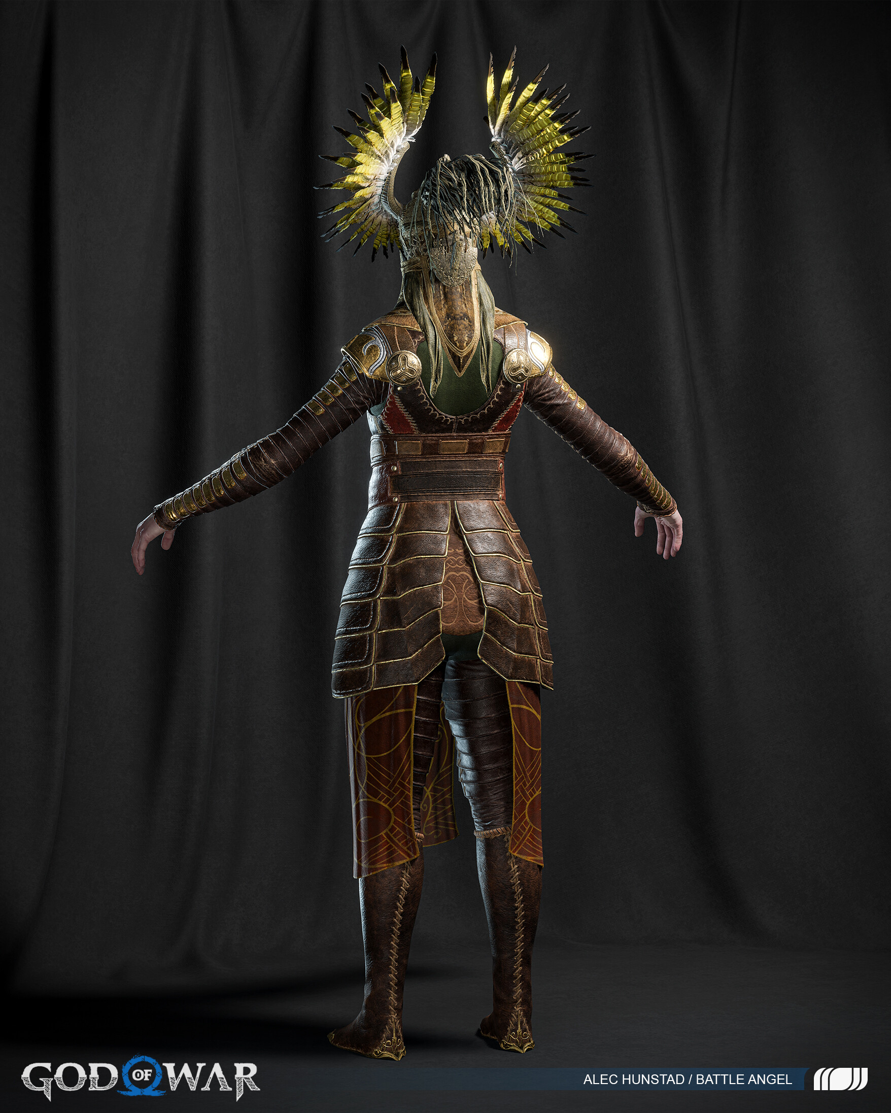 Alec Hunstad - God of War Ragnarok - Battle Angels