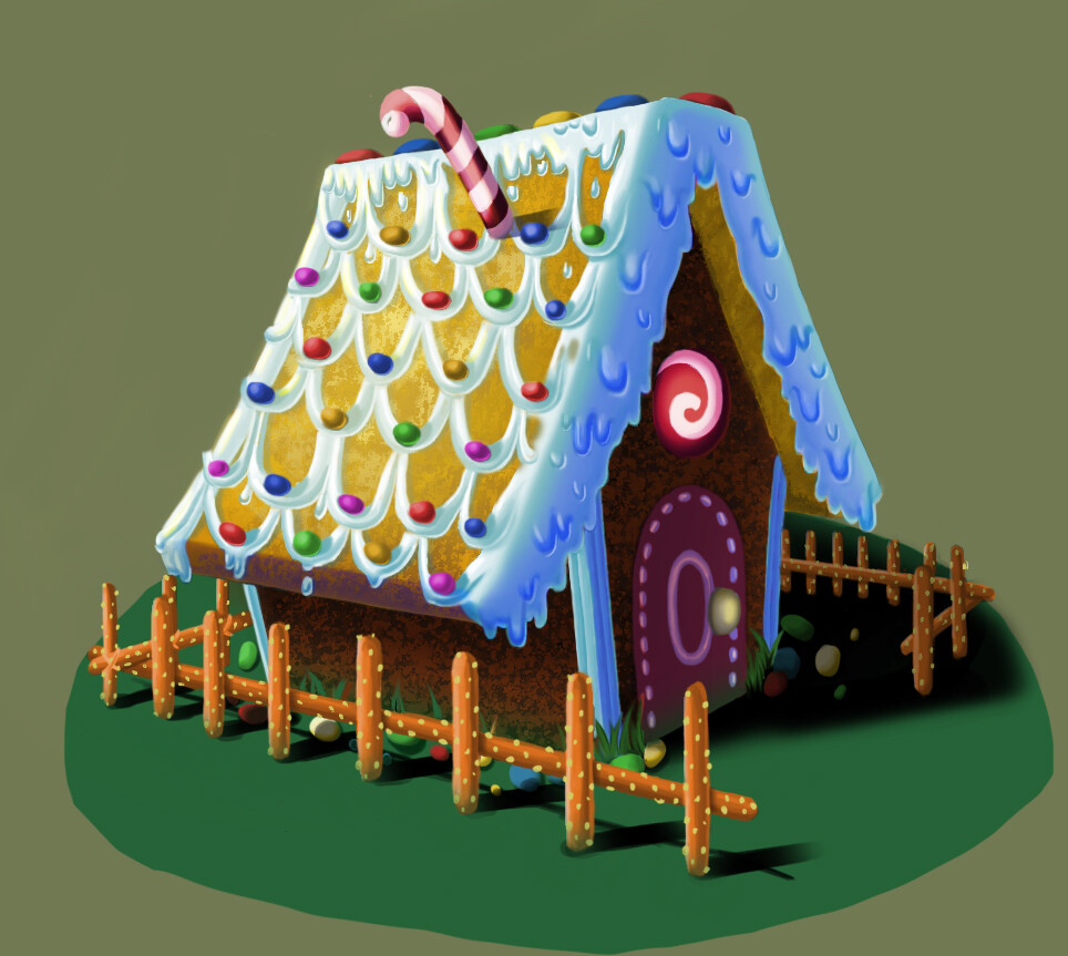 ArtStation sweet house