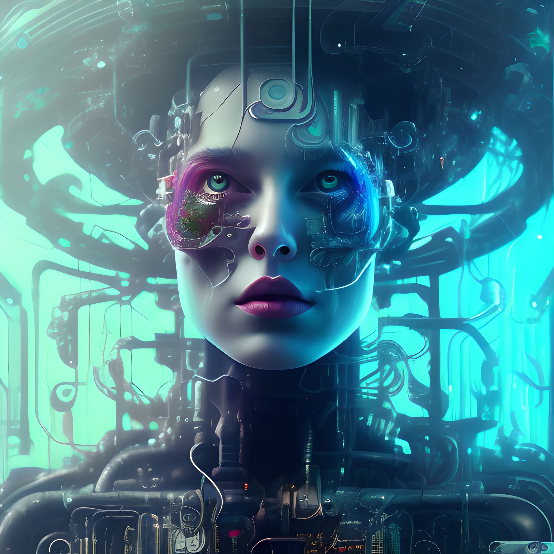 ArtStation - Immerse yourself in a future where technology has taken ...