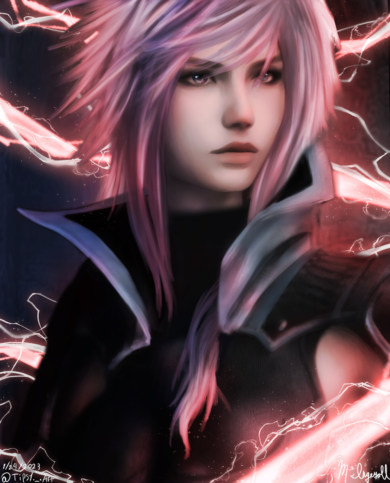 ArtStation Lightning Final Fantasy