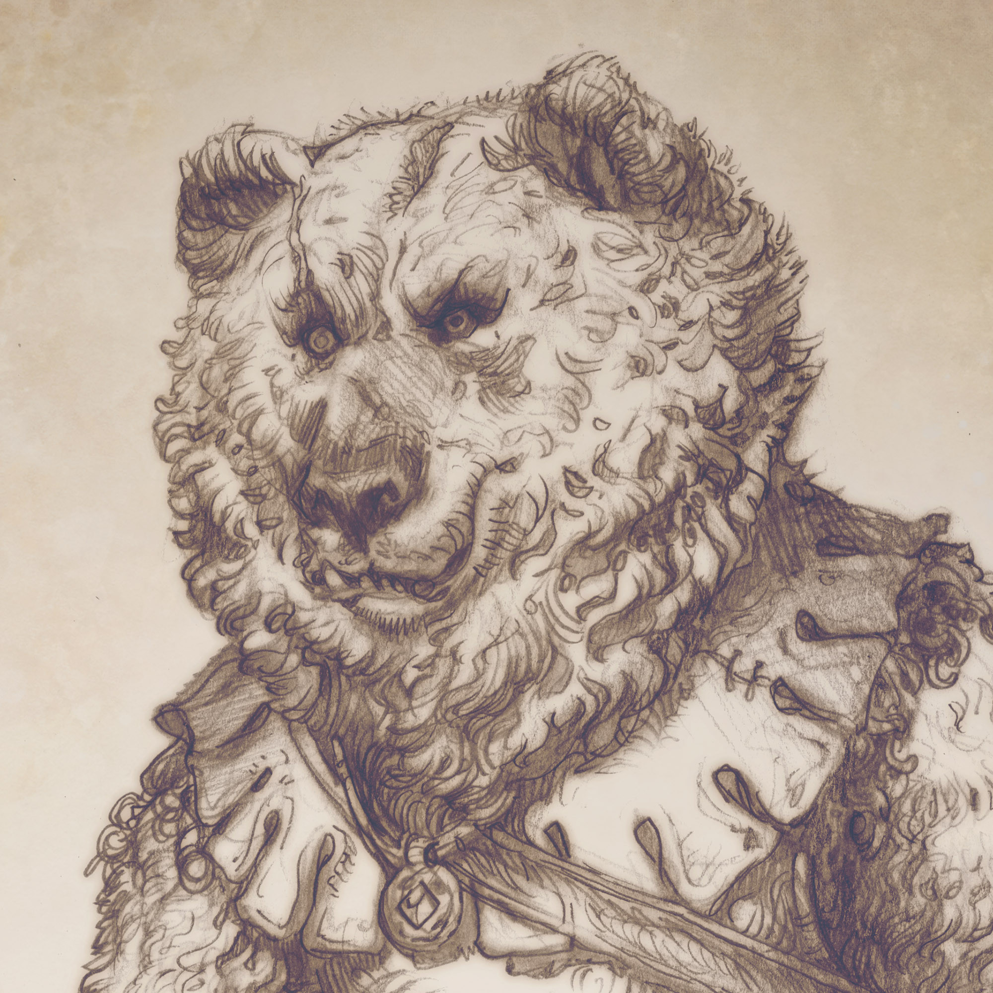 traditional drawing detail