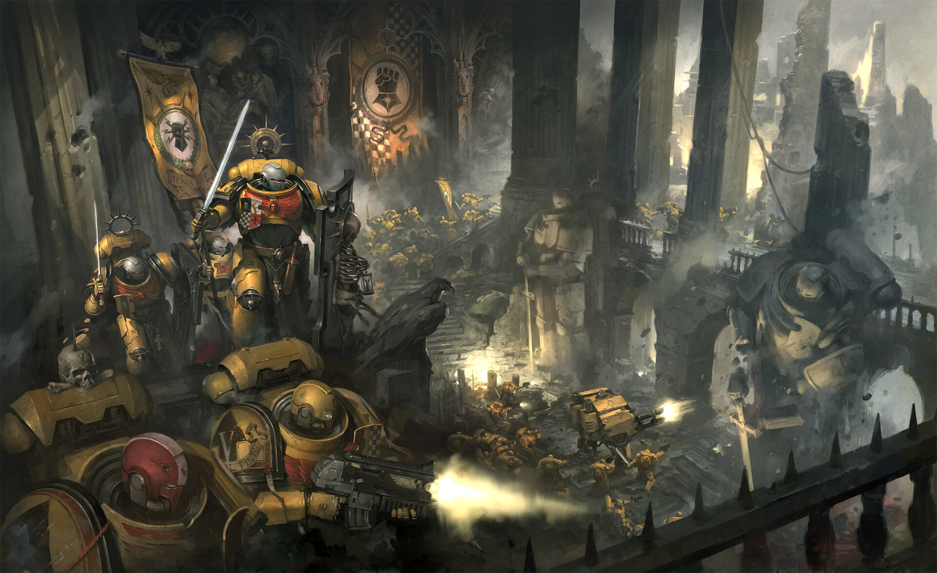 Jaime Martinez Warhammer 40k Imperial Fists