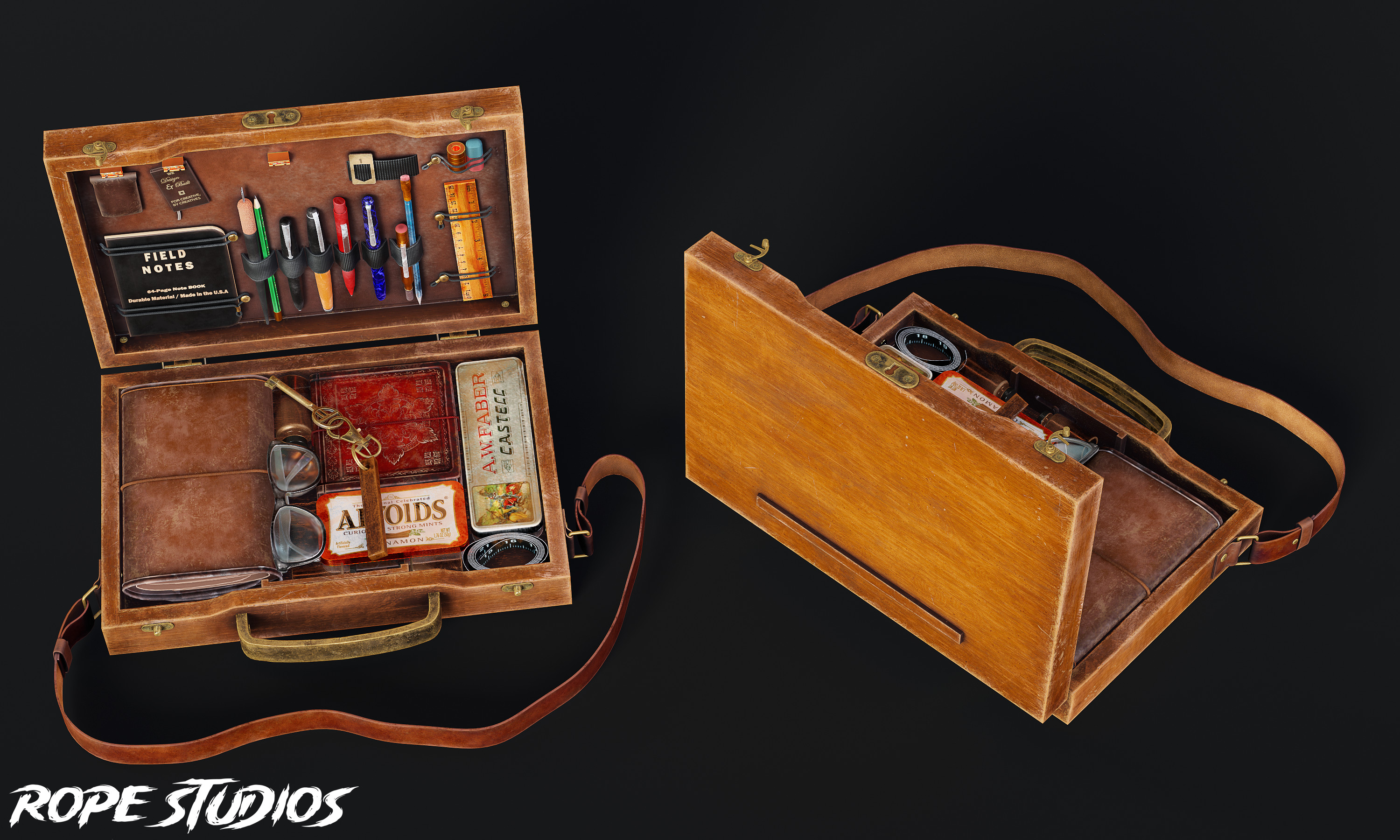 Briefcase art outlet