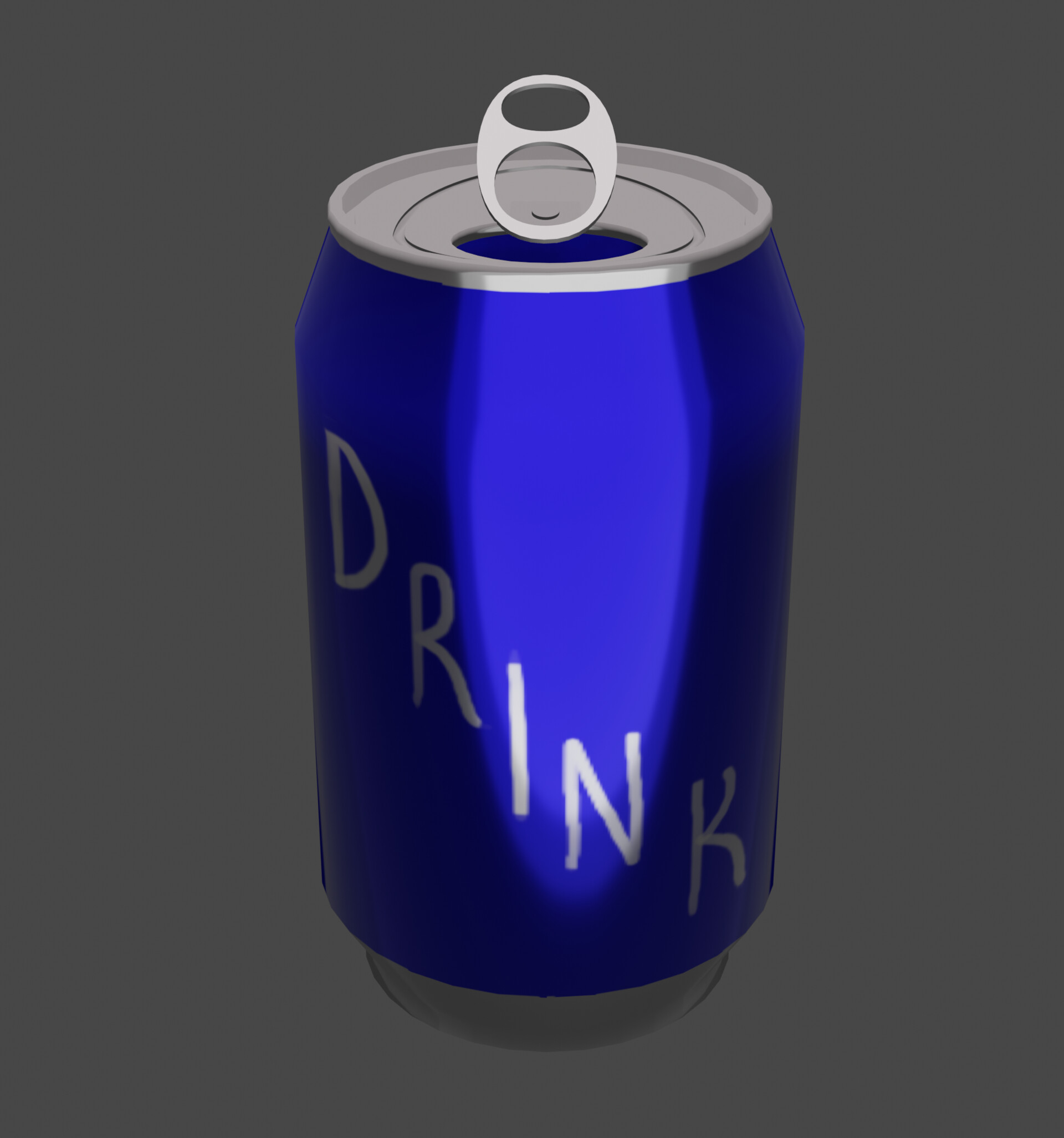 ArtStation Drink Can Model Blender