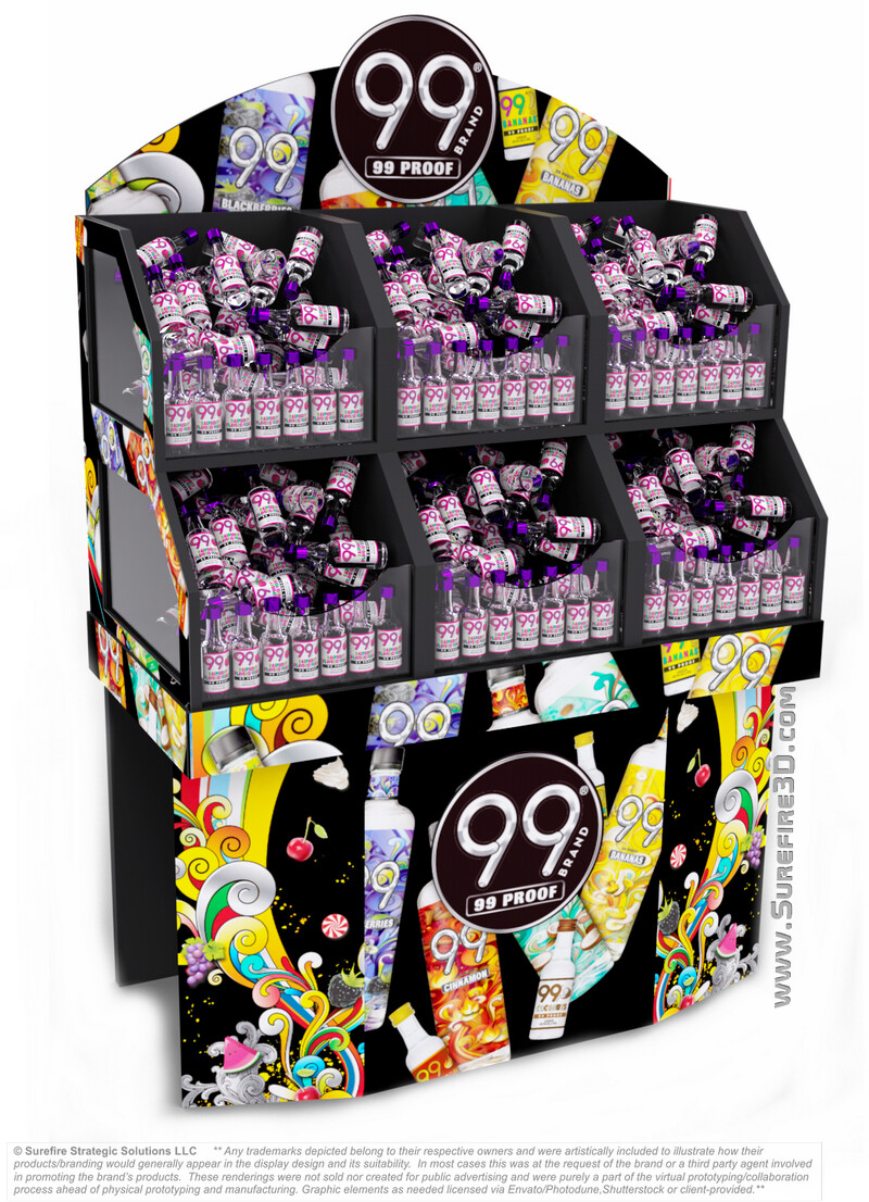Liquor Display - 99