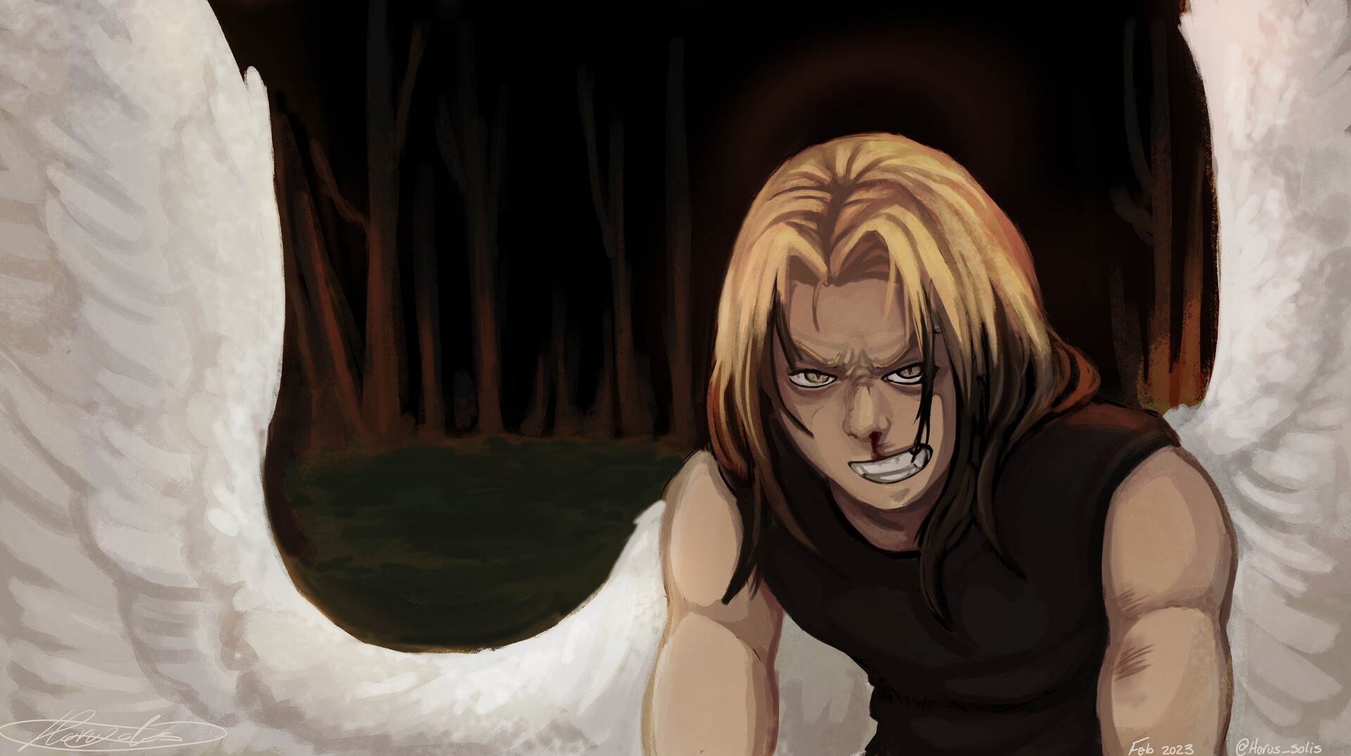 ArtStation YOU BETRAYED ME