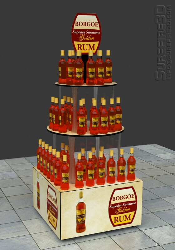 Liquor Display - BO