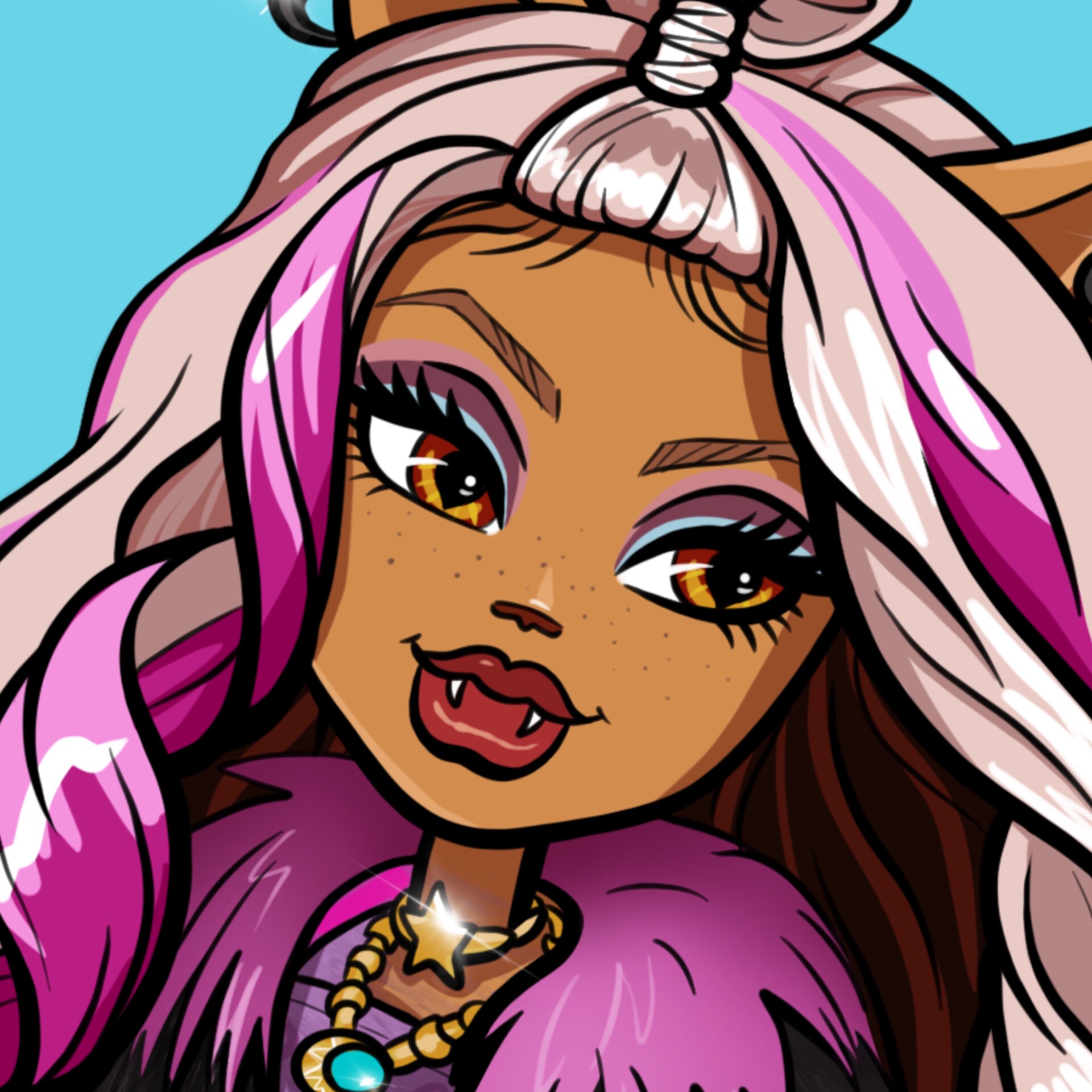 Clawdeen wolf cartoon online