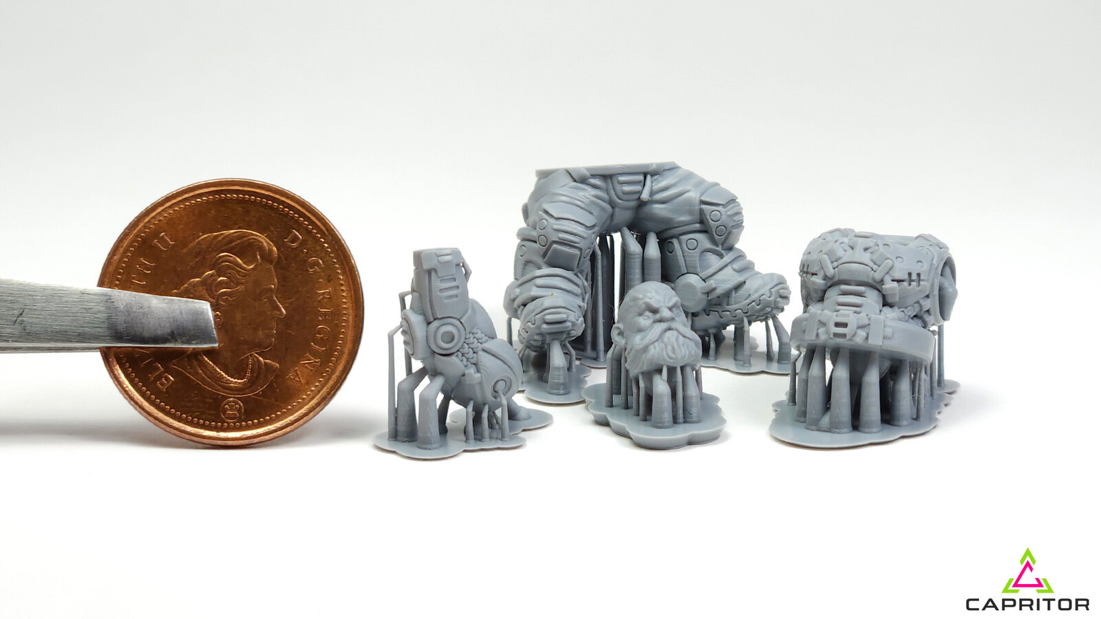 More Space Dwarf Parts 3D Printed on Our Commercial Printer