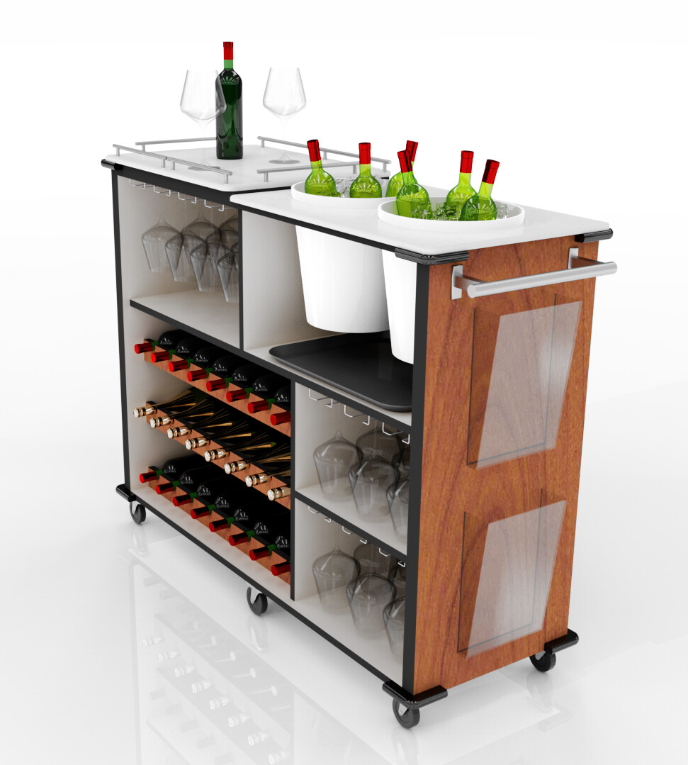 Liquor Cart - CN