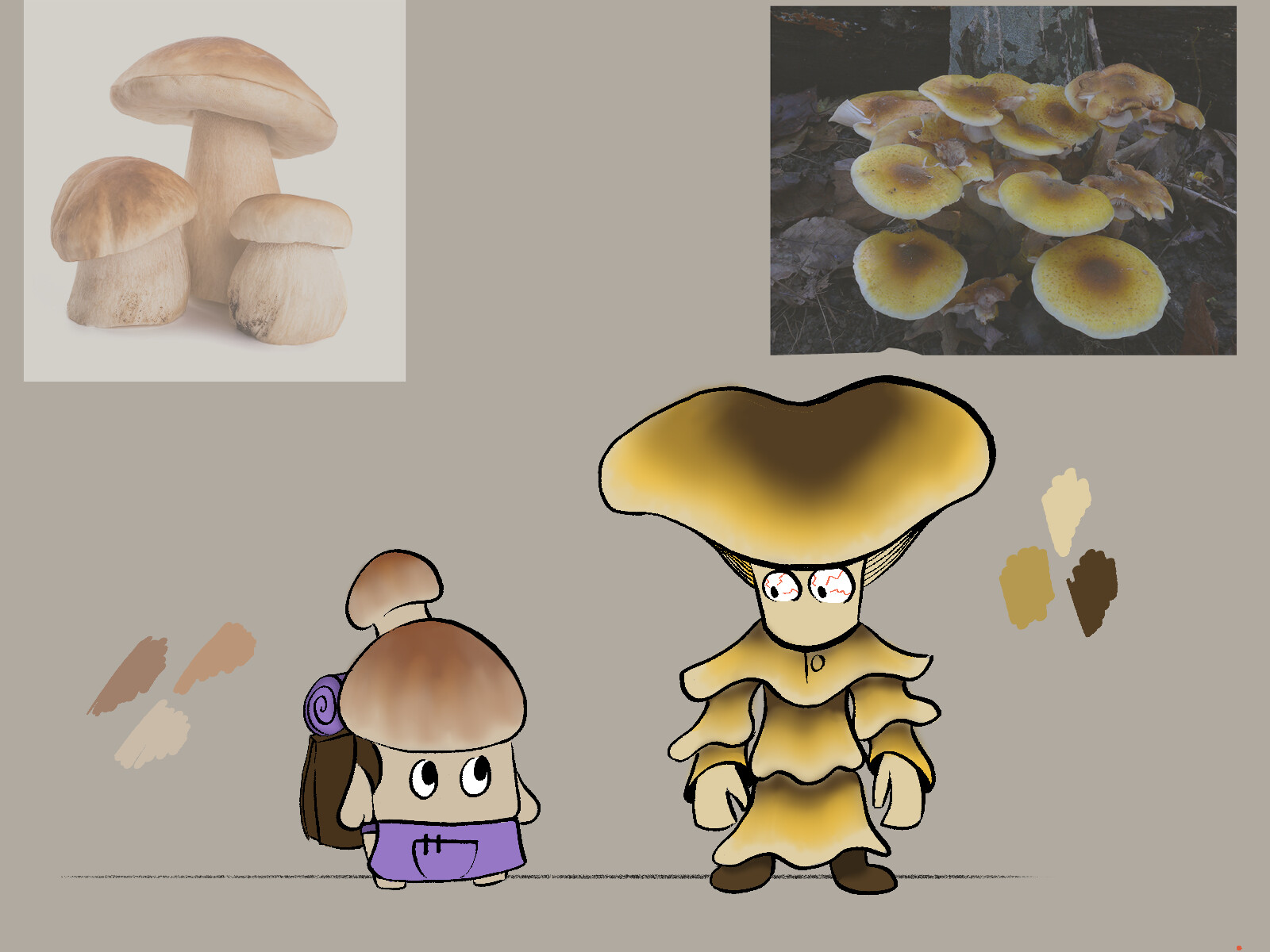 ArtStation Mushroom OC Artdump