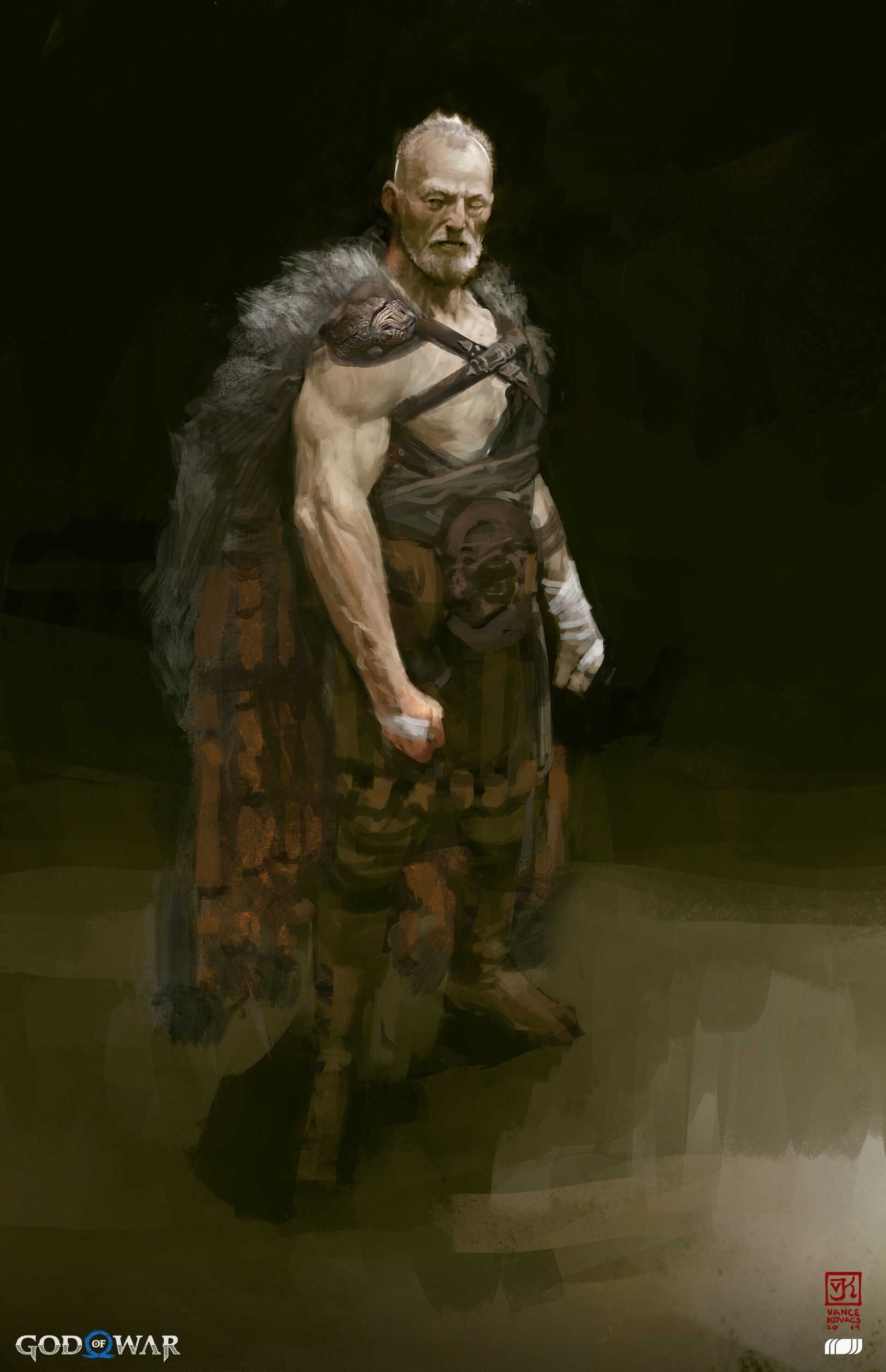 ArtStation - God War Ragnarök - Odin