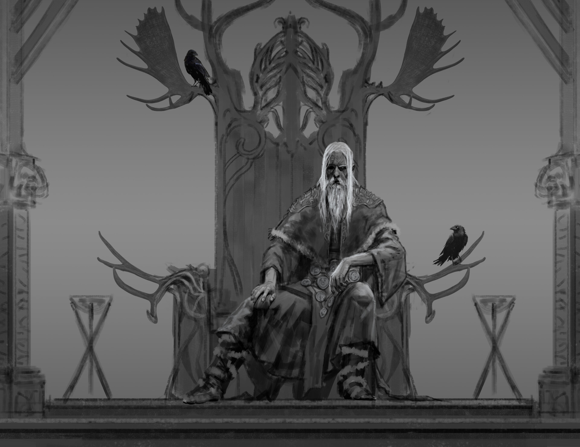 ArtStation - Odin Exploration (God of War Ragnarok)