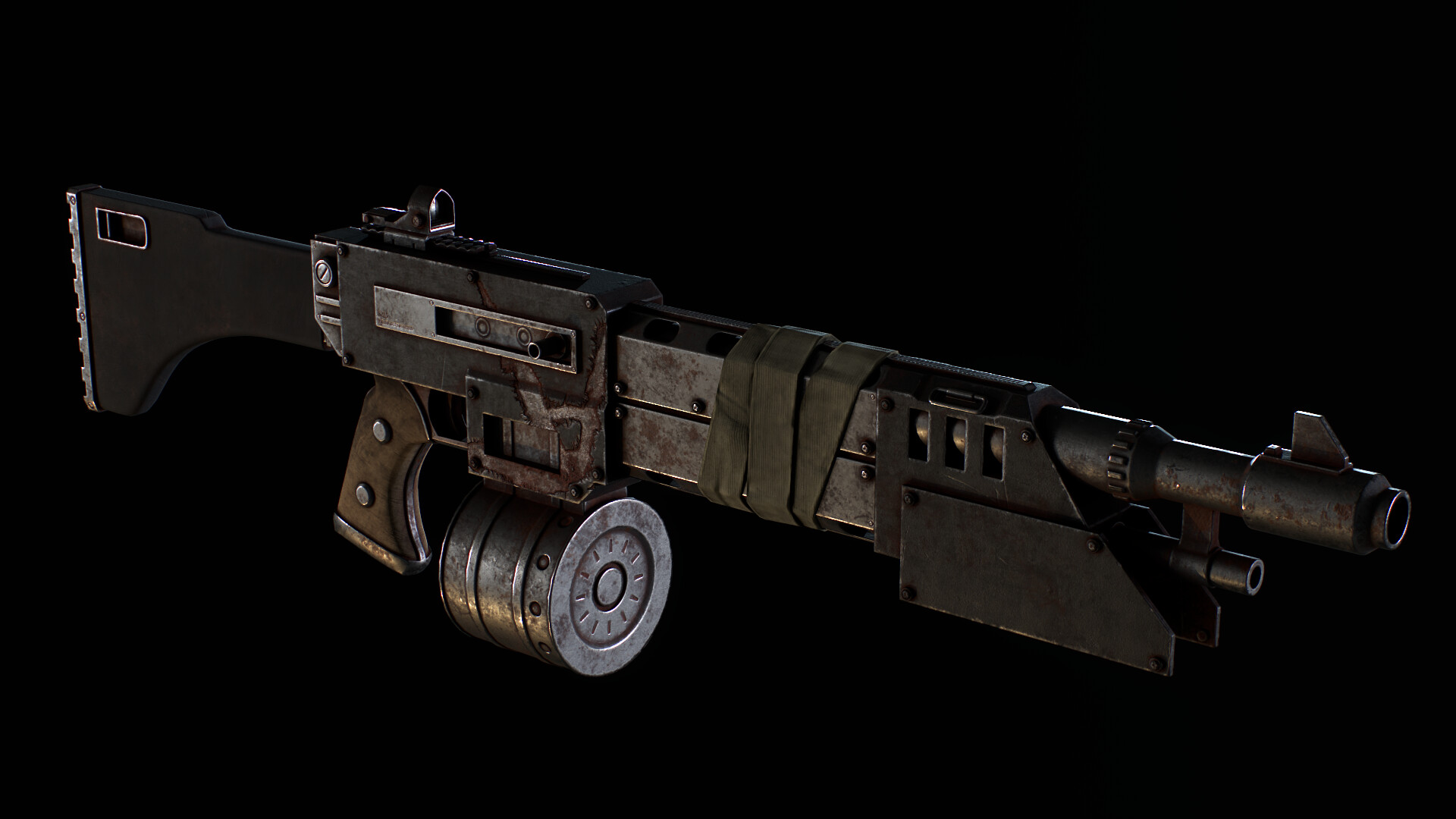 ArtStation 40k Autogun