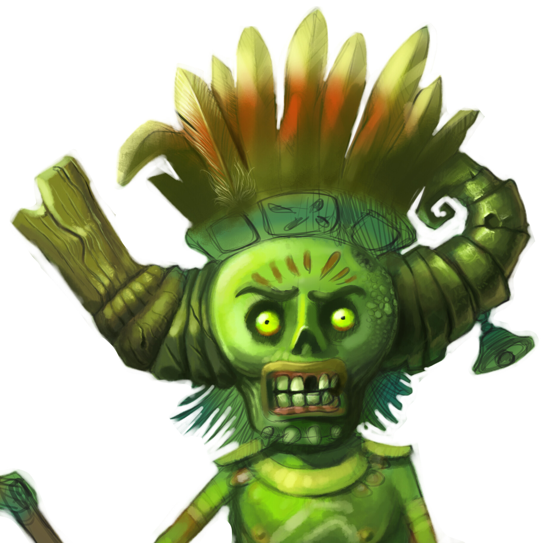 ArtStation Zombie Leader