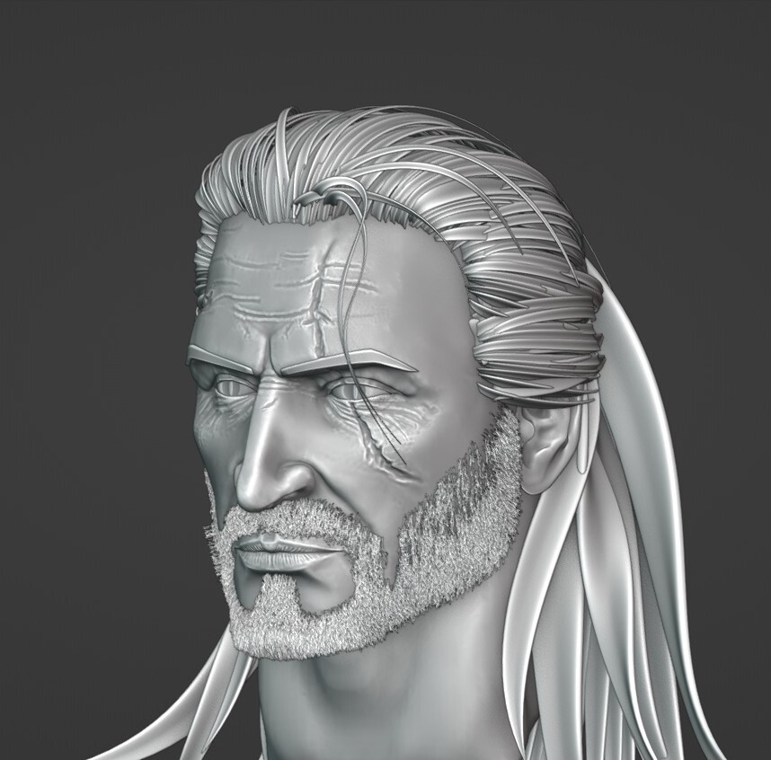 ArtStation - Geralt Art