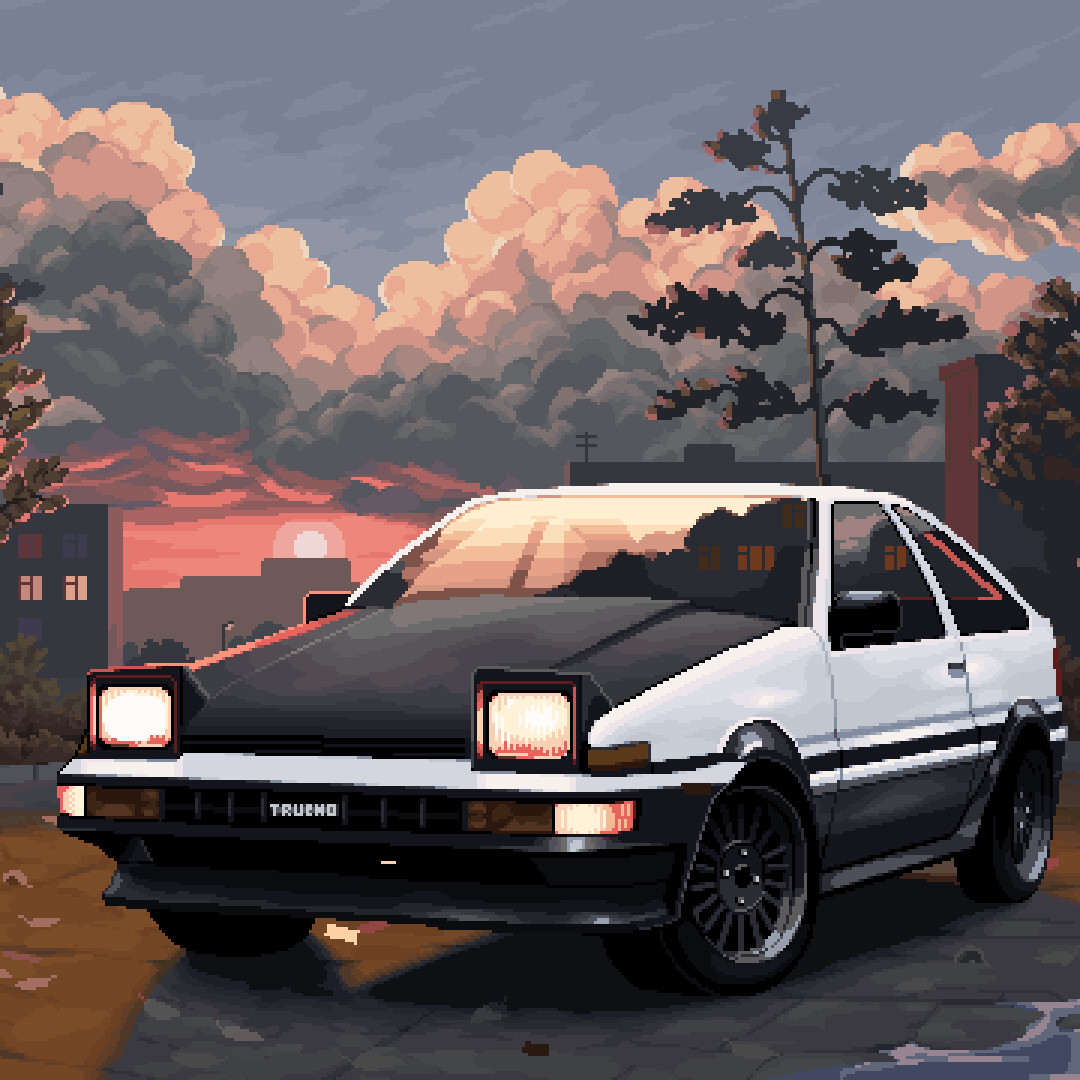 Toyota ae86 обои на телефон