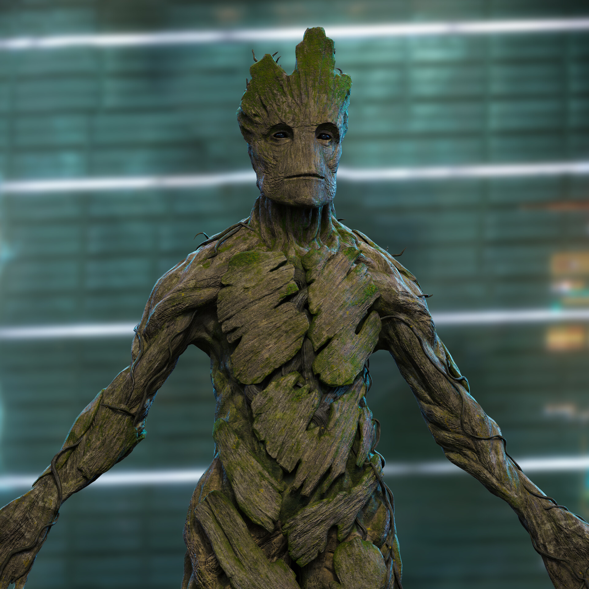 George Mathew - Groot - Fan art