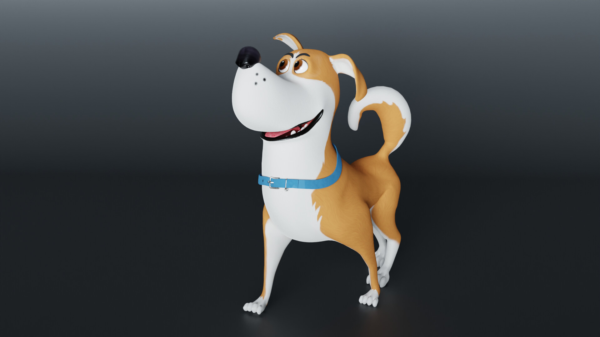 ArtStation - Cartoon Dog