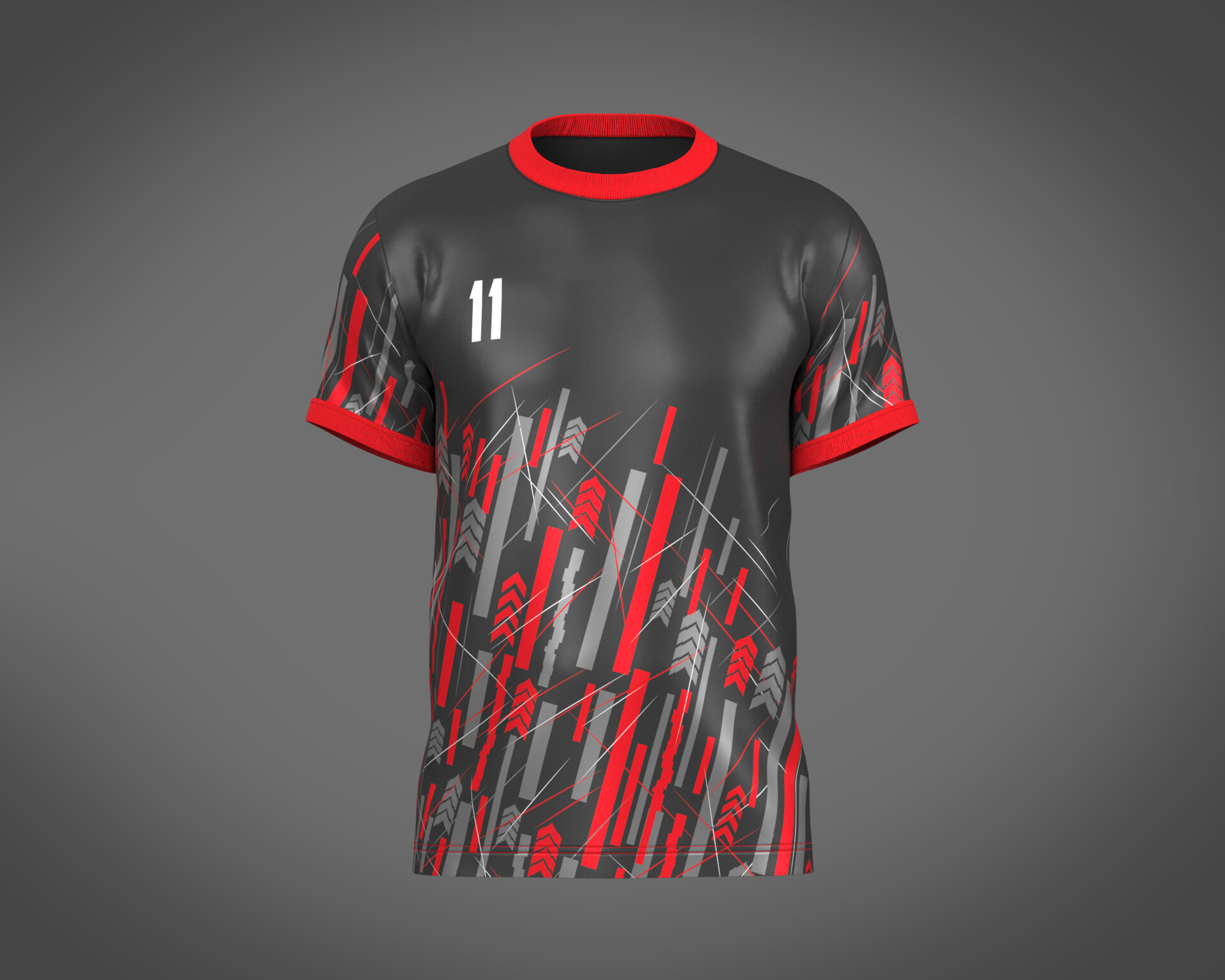 red jersey template