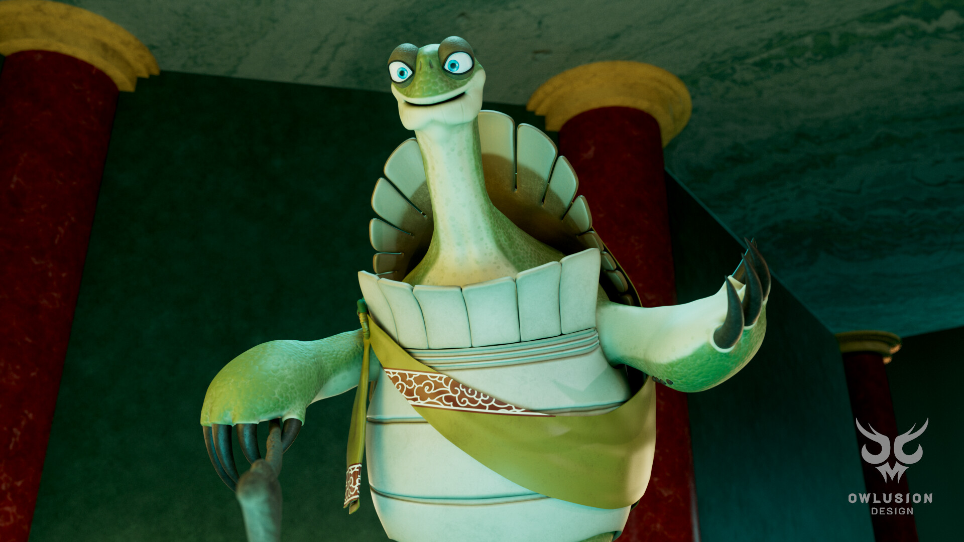 Kung Fu Panda Characters Turtle
