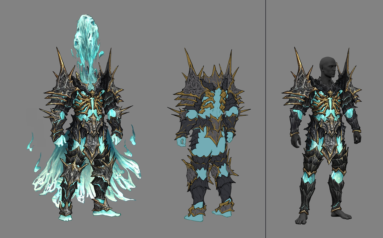 Tormentor Armor set concept art