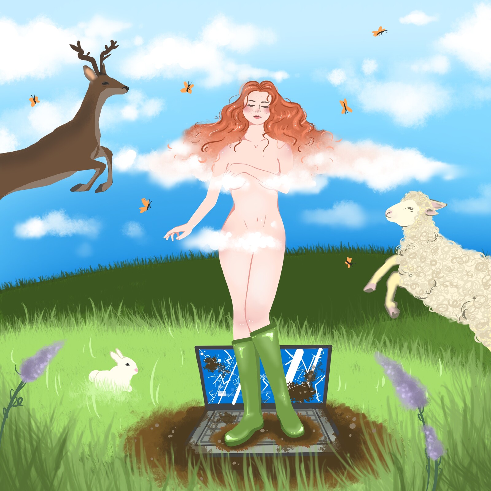 An editorial assignment brief for university. 'Digital Detox'. Escaping to the countryside to refresh and reset life.