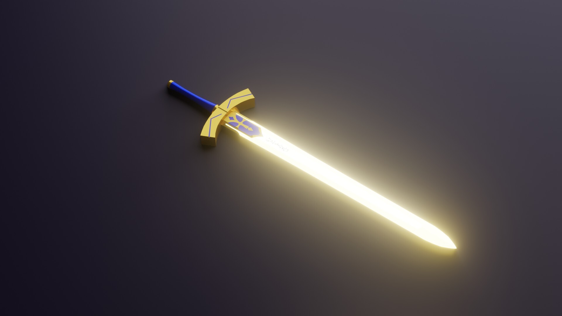ArtStation - [3D Model] Excalibur from Fate/Stay Night & Fate/Zero