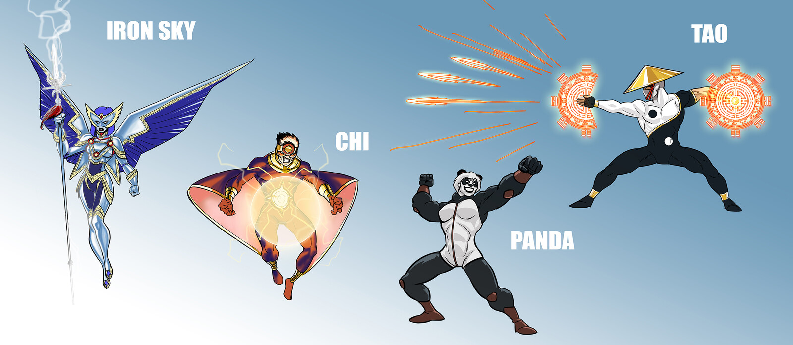 More chinese super-heroes