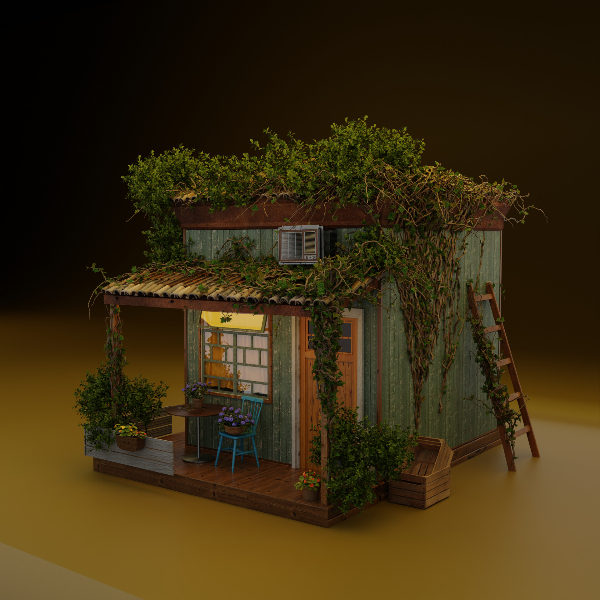 ArtStation Cute Building