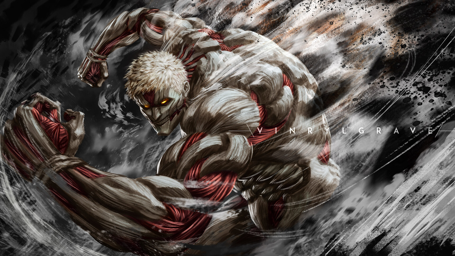 ArtStation 9 Titan Armored Titan