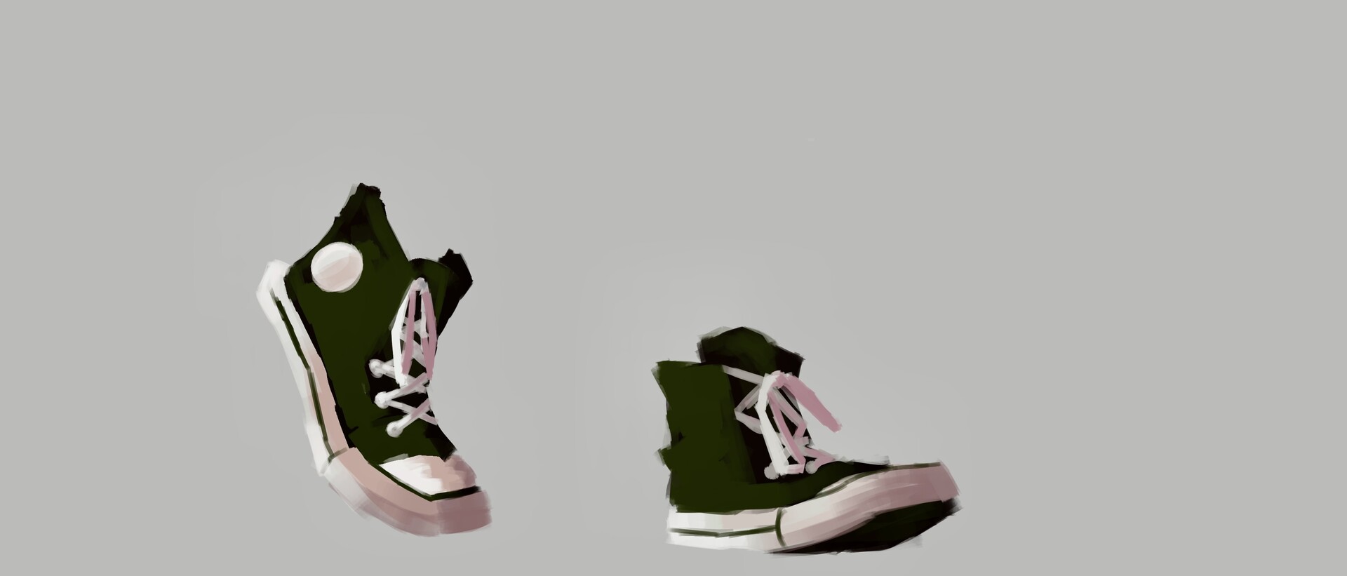 ArtStation - A painted pair of shoes… that’s it
