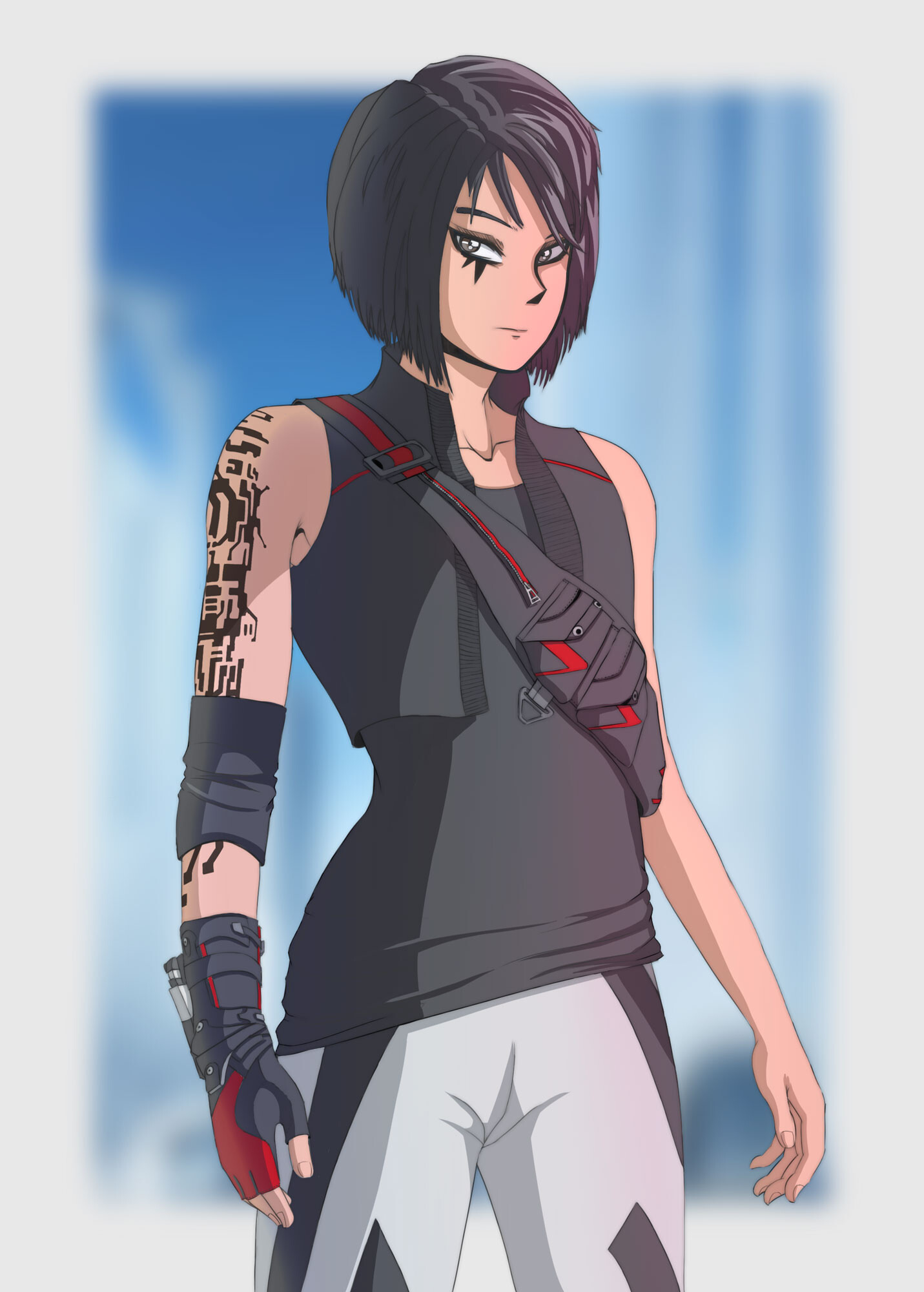 Artstation Faith Connors Mirrors Edge Catalyst 