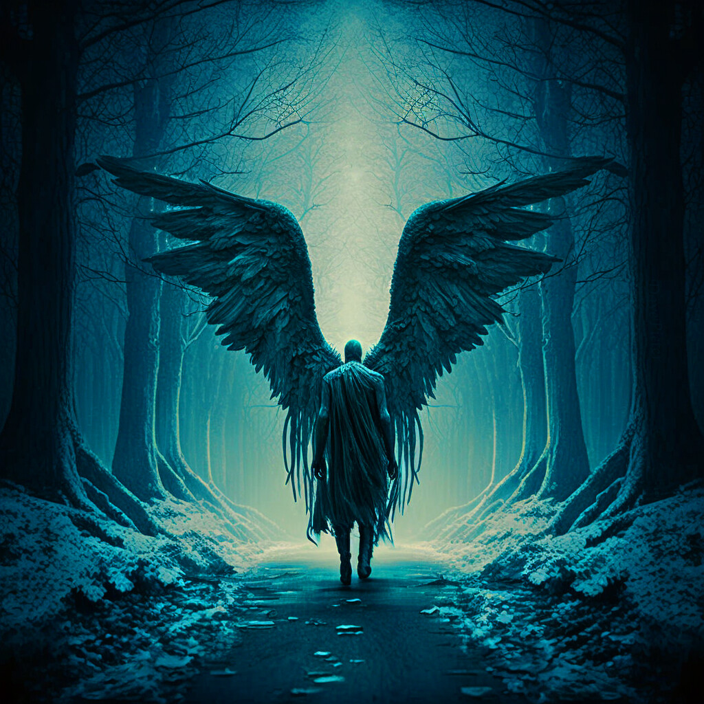Warhammer 40k artwork — Angels Of Death by David